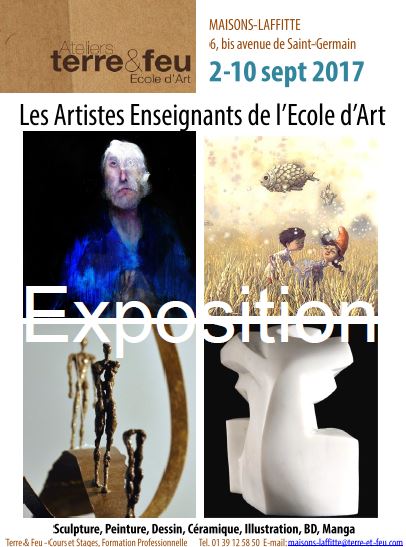 Exposition Terre & Feu : "Les Artistes Enseignants de l'Ecole de l'Art"