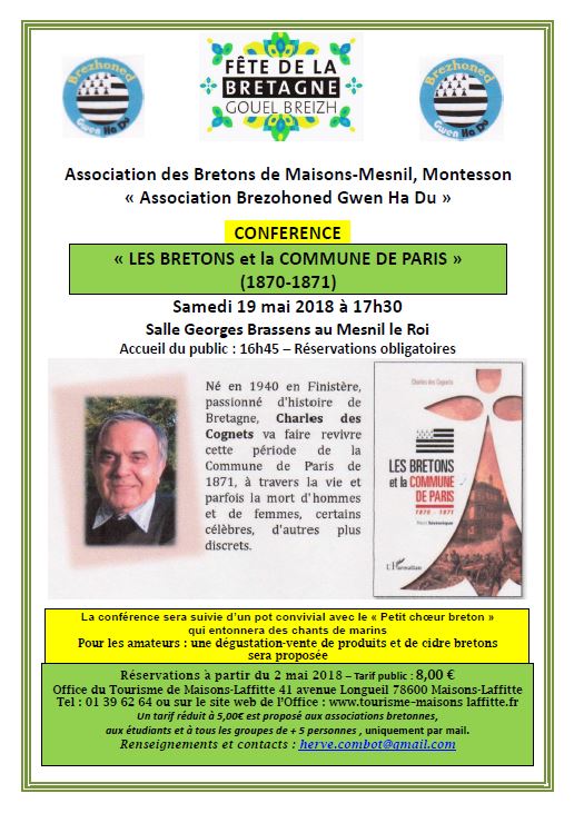 Conférence : "Les Bretons et la Commune de Paris"
