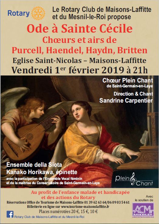Concert : Ode à Sainte Cécile