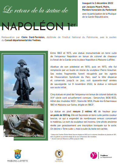Statue Napoléon Maisons-Laffitte