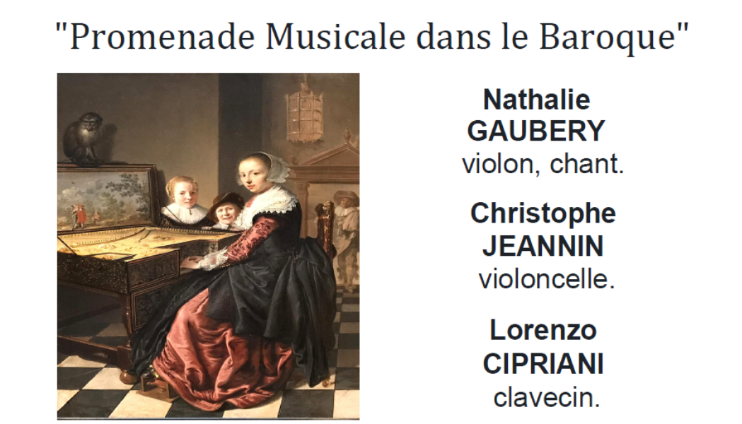promenade musicale baroque Maisons-Laffitte