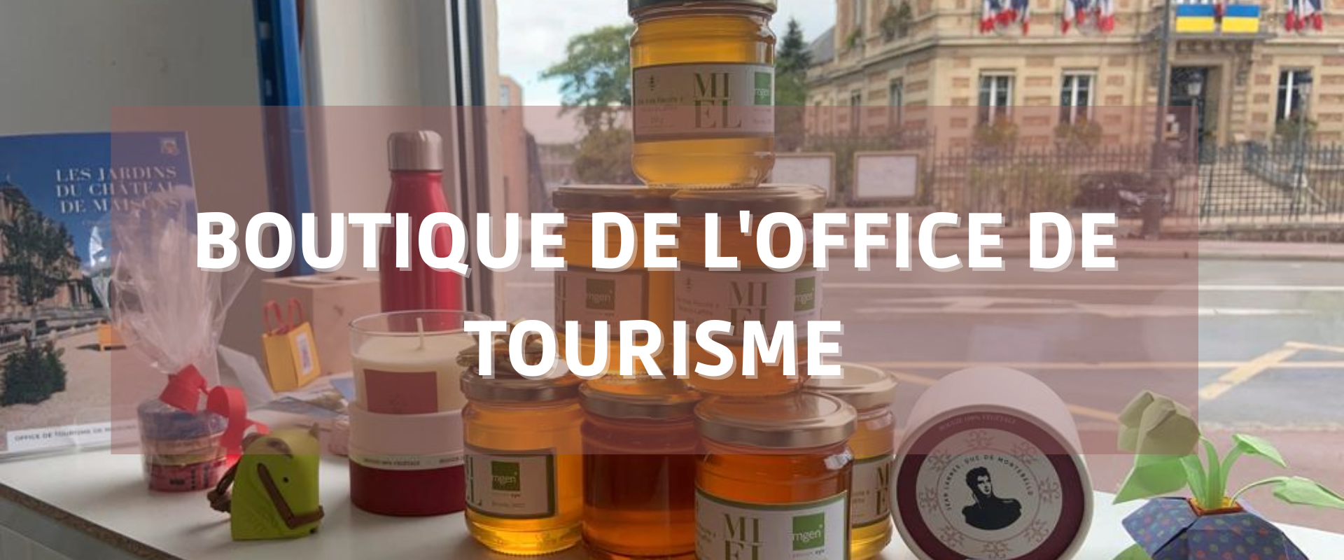 Boutique de l'Office de Tourisme de Maisons-Laffitte